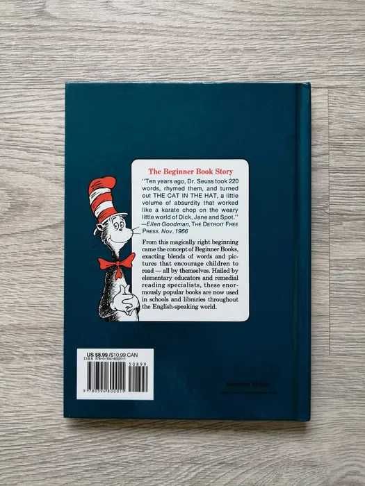 Dr. Seuss The Cat in The Hat książka po angielsku