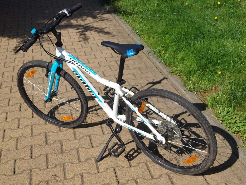 Markowy rower AUTHOR ULTIMA 24, model 2019, biało-niebieski.