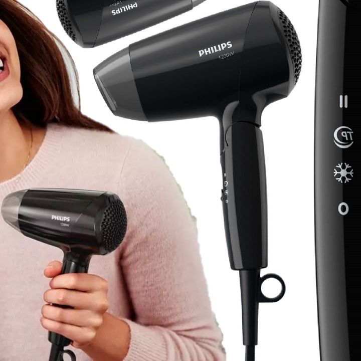 SUSZARKA DO WŁSÓW PHILIPS mała turystyczna jonizacja 1200 W składana