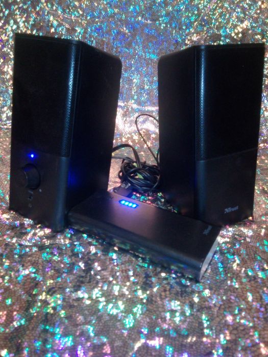 Колонки акустические динамики для компьютера ноутбука н телефон oTrust