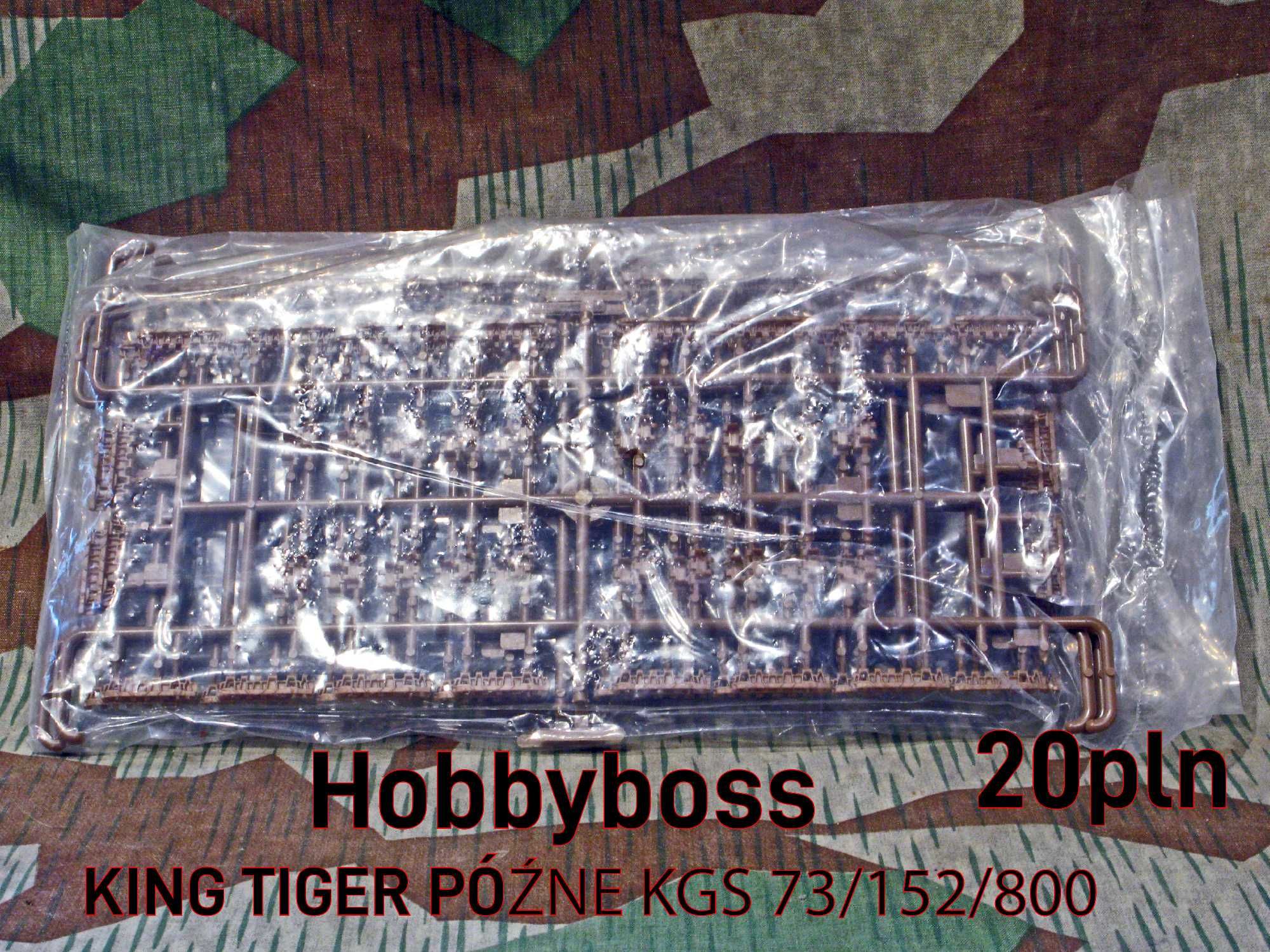 Gąsienice ogniwkowe HobbyBoss Kingtiger Późne Kgs 73/152/800 1:35