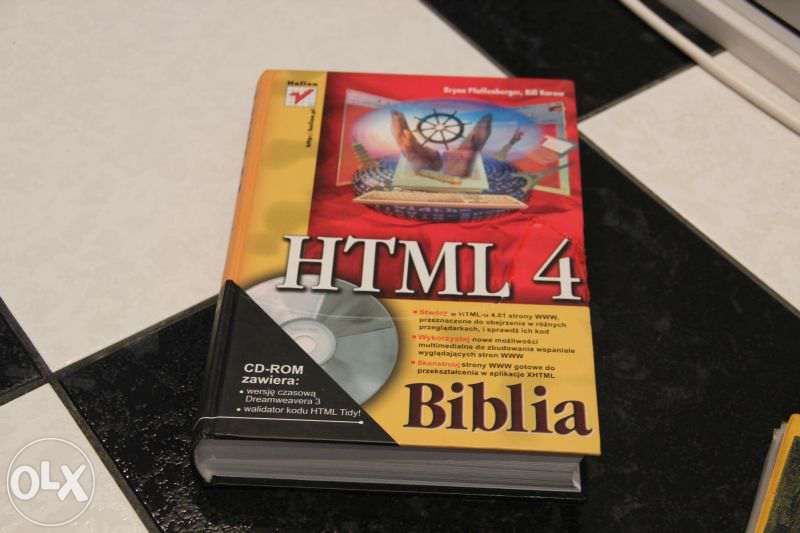 Książka HTML 4 Biblia