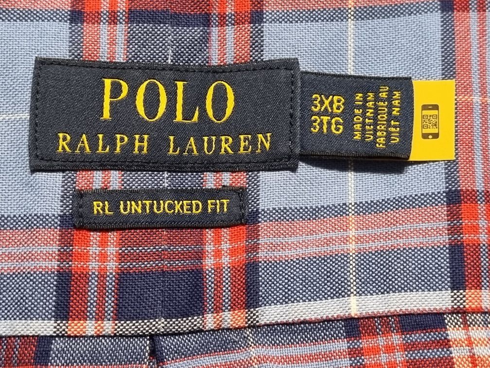 Чоловіча рубашка Polo Ralph lauren XXXL XXXXL Оригінал!