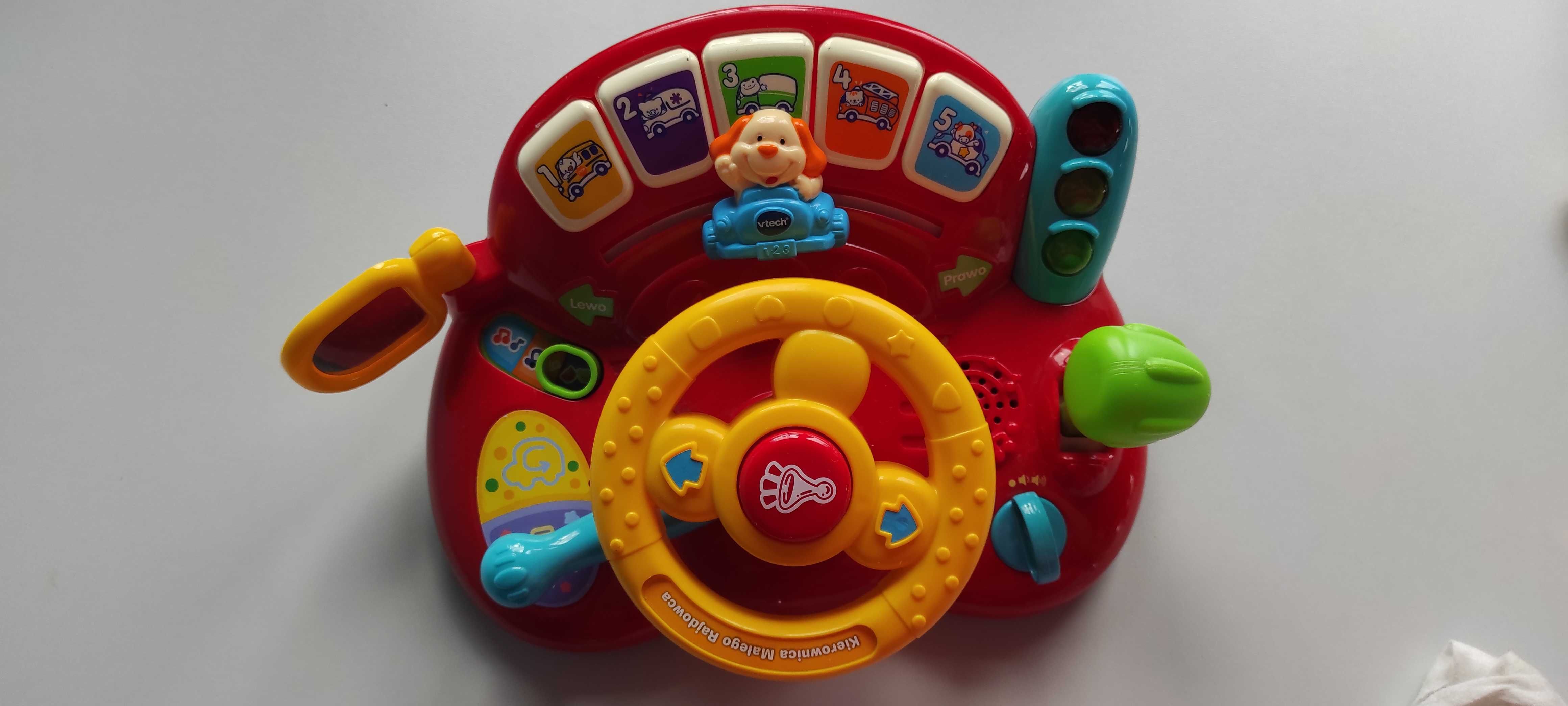 Kierownica małego rajdowca VTECH