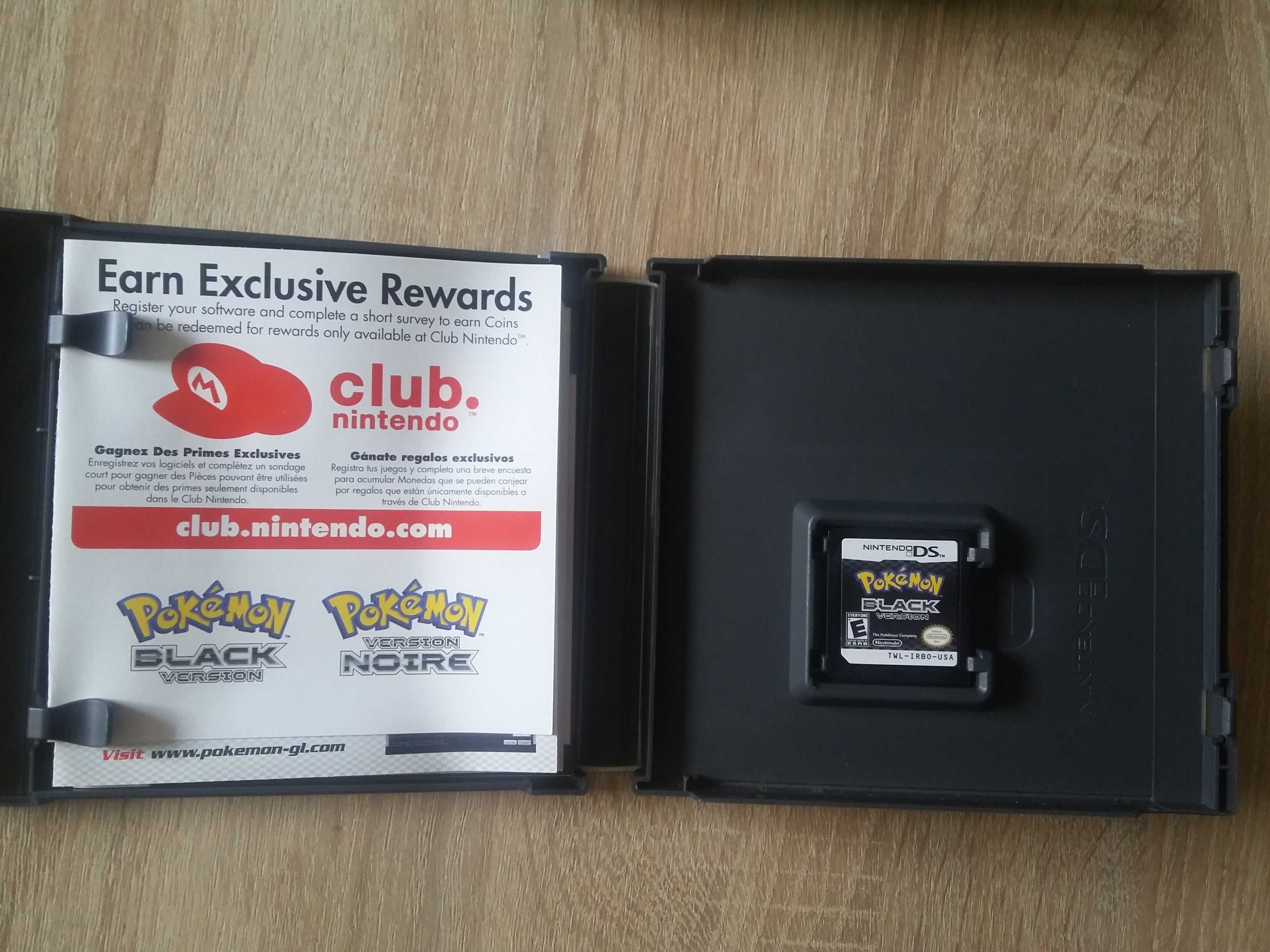 Картридж для Nintendo DS -Pokemon: Black Version гра