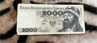 Polski banknoty 2000 zl 1979 r prl antyki