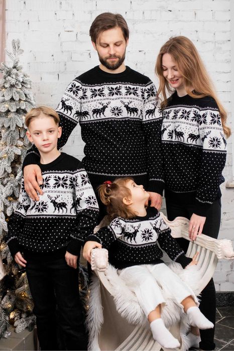 Новорічні светри 2025, Вовняні, теплі, якісні, Українська в’язка