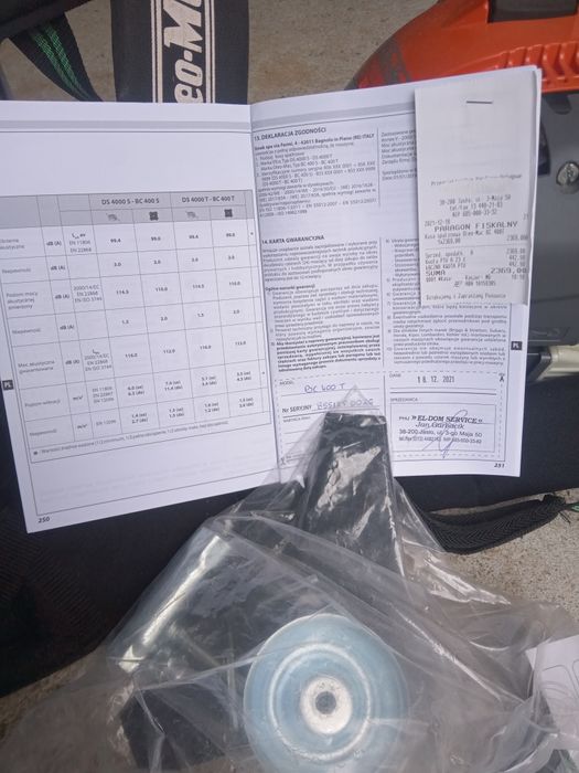 Podkaszarka spalinowa oleo-mac BC 400T