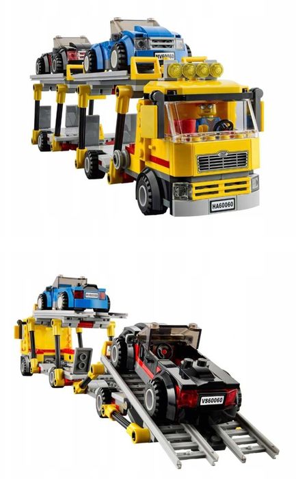 LEGO 66523 City Super Pack 3w1 60060 + 60053 + 60055 UNIKAT na prezent