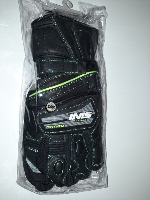 Luvas motard cano alto 3XL novas