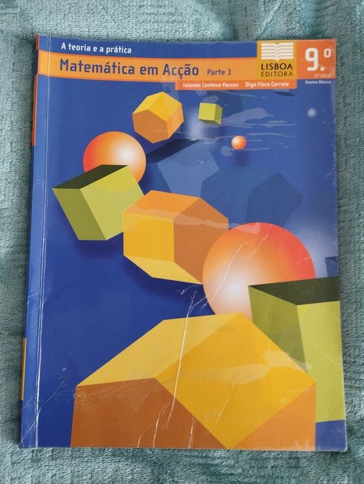 Livro Matemática "Matemática em Ação" 9 Ano Parte 3