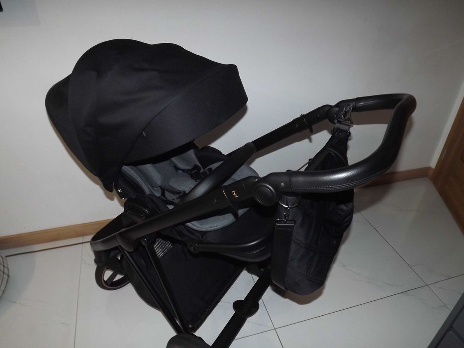 Roan ivi 2.0 Czarny 3w1 Tapicerki Super stan Fotelik Cybex