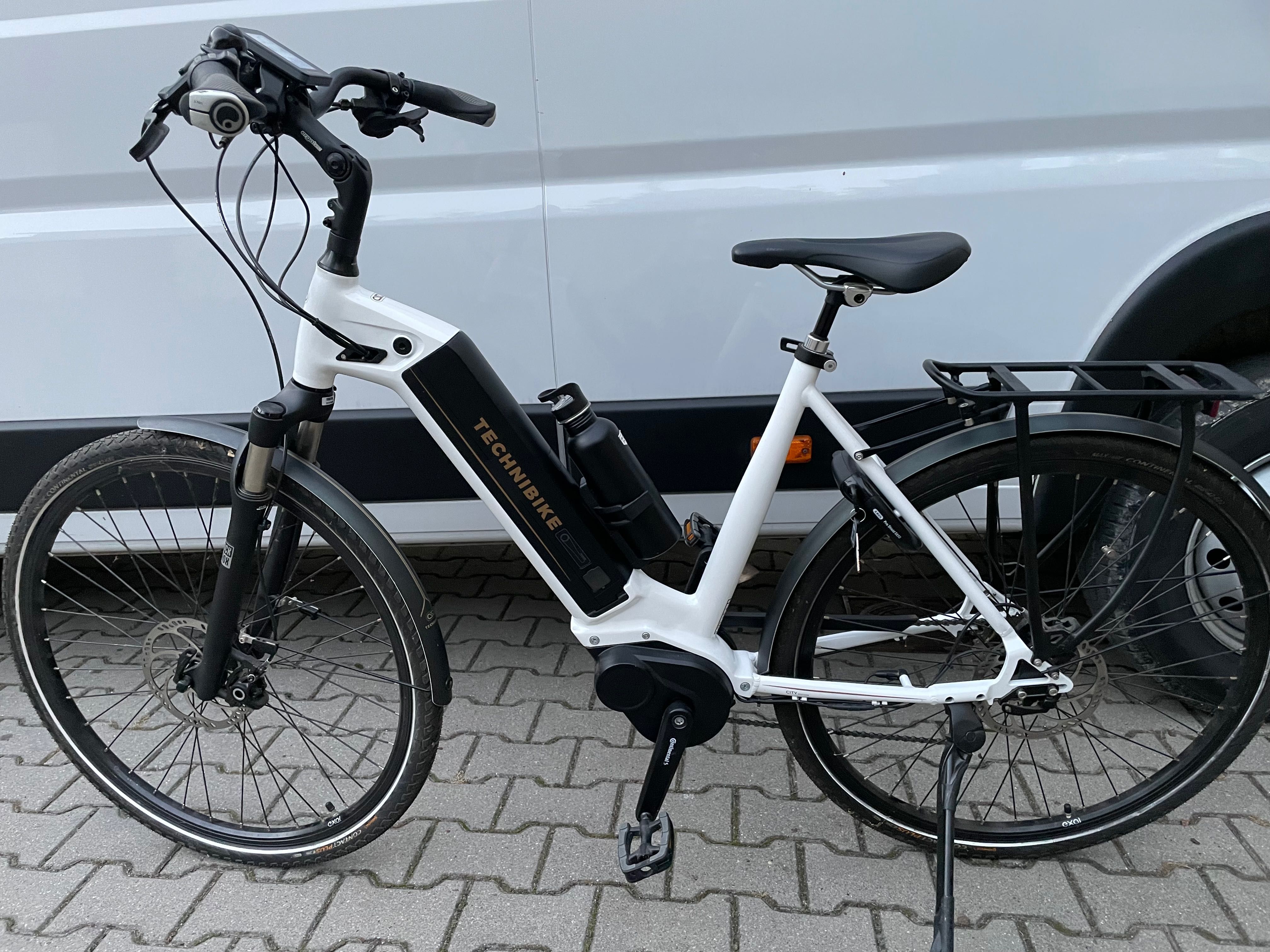 Rower elektryczny miejski Trekingowy TECHNIBIKE ergotec 4