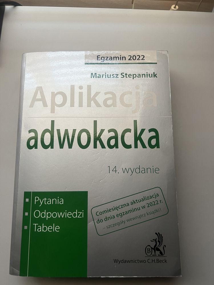 Aplikacja adwokacka wyd. 14