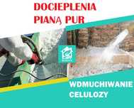 Pianka PUR i Celuloza–Skuteczne ocieplenie poddasza, ocieplanie stropu