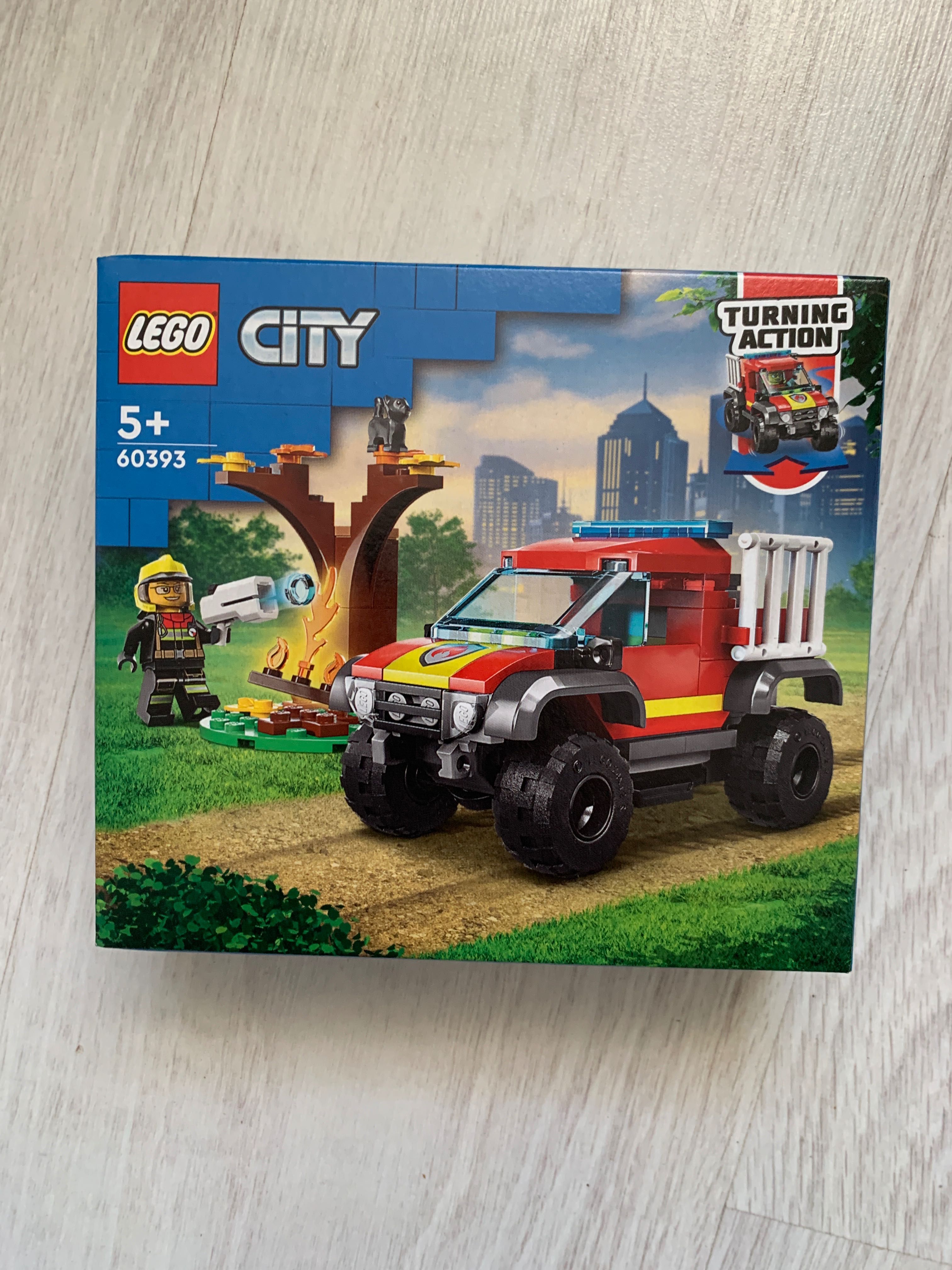 Lego City 60393 Wóz strażacki 4x4 – misja ratunkowa fabrycznie nowe