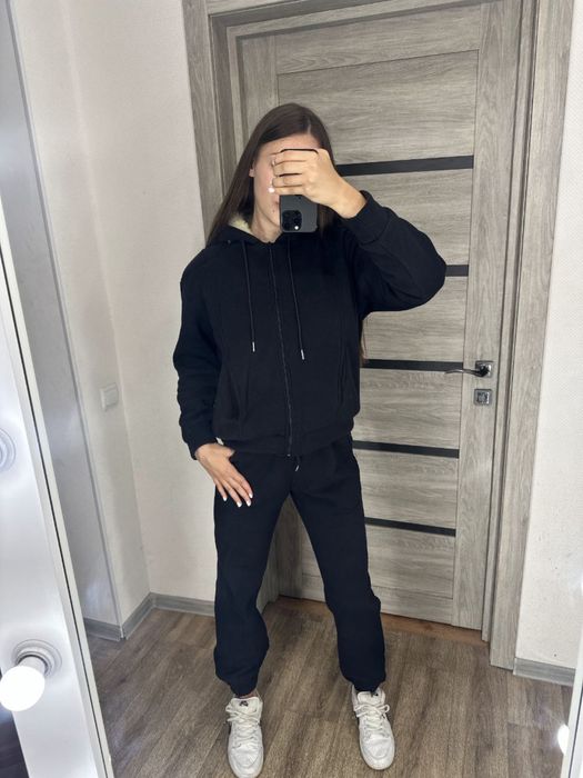 Женский теплый спорт костюм с мехом/Жіночий теплий костюм з хутром MJ