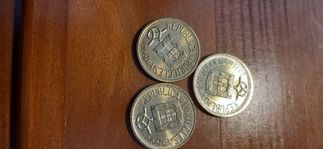10 Escudos 1972e73, 1987a98 (26 moedas)