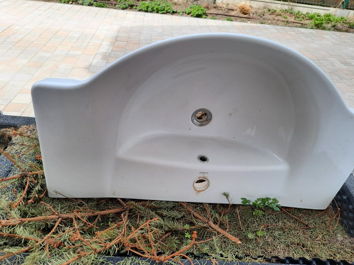 80 cm na 49 cm umywalka Cersanit