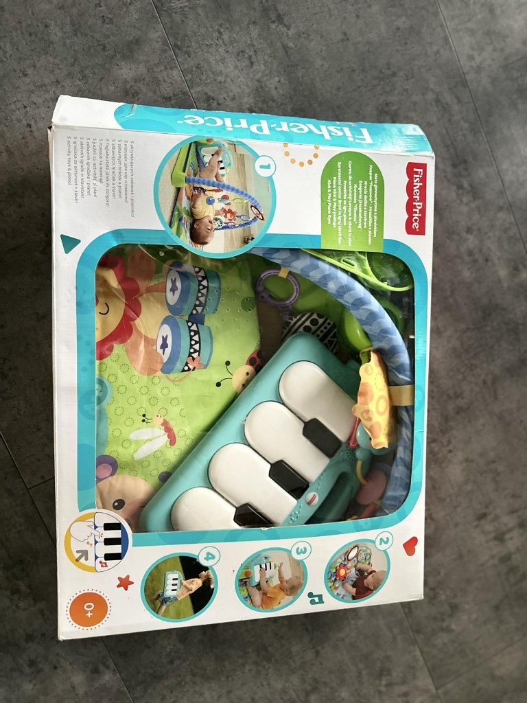 Mata interaktywna fisher price pianinko