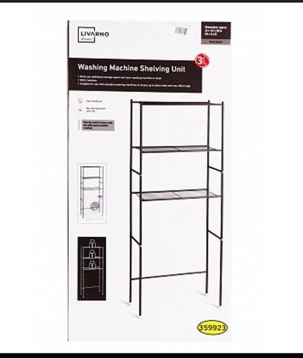 Полиця-стелаж для зберігання над пральною машиною Livarno Австрія
