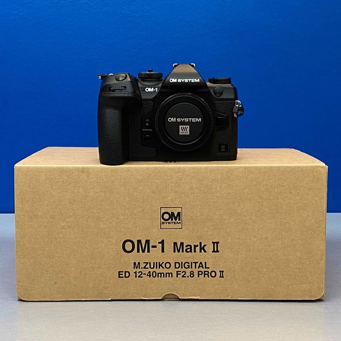 OM System OM-1 Mark II (Corpo) - 20.4MP | 3 ANOS DE GARANTIA