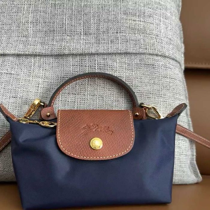 Torebka do makijażu Le Pliage Original Granatowy