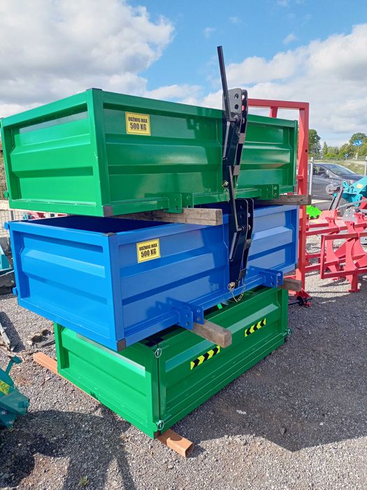 Skrzynia transportowa skrzynie transportowe 1,5m z kiprem ręcznym