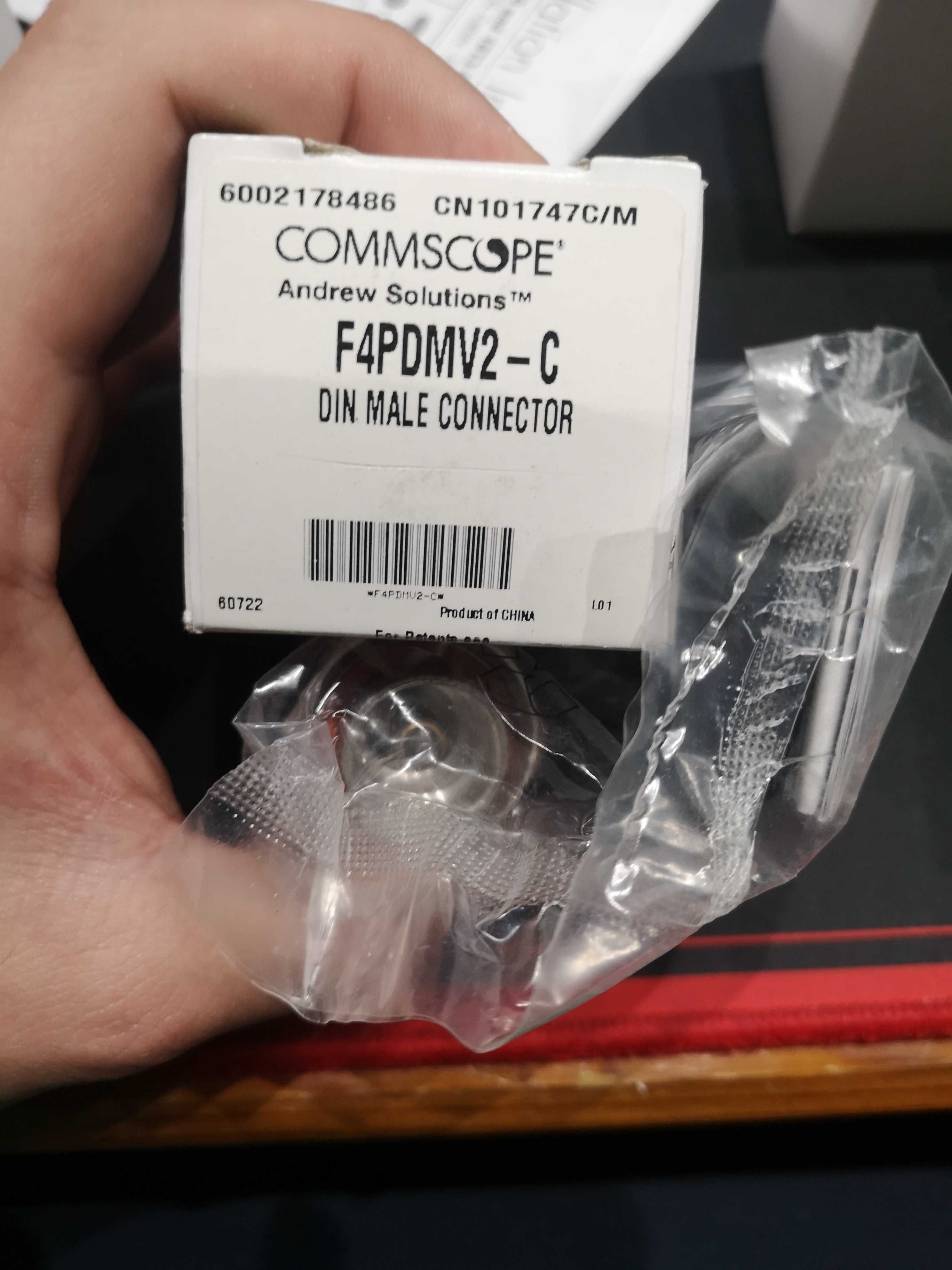 ANDREW F4PDMV2-C RF DIN Male Connector