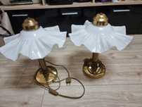 Lampka nocna Złota ŁADNA Vintage