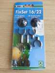 JBL FIXSET zestaw przyssawek, uchwytów wąż 12/16mm