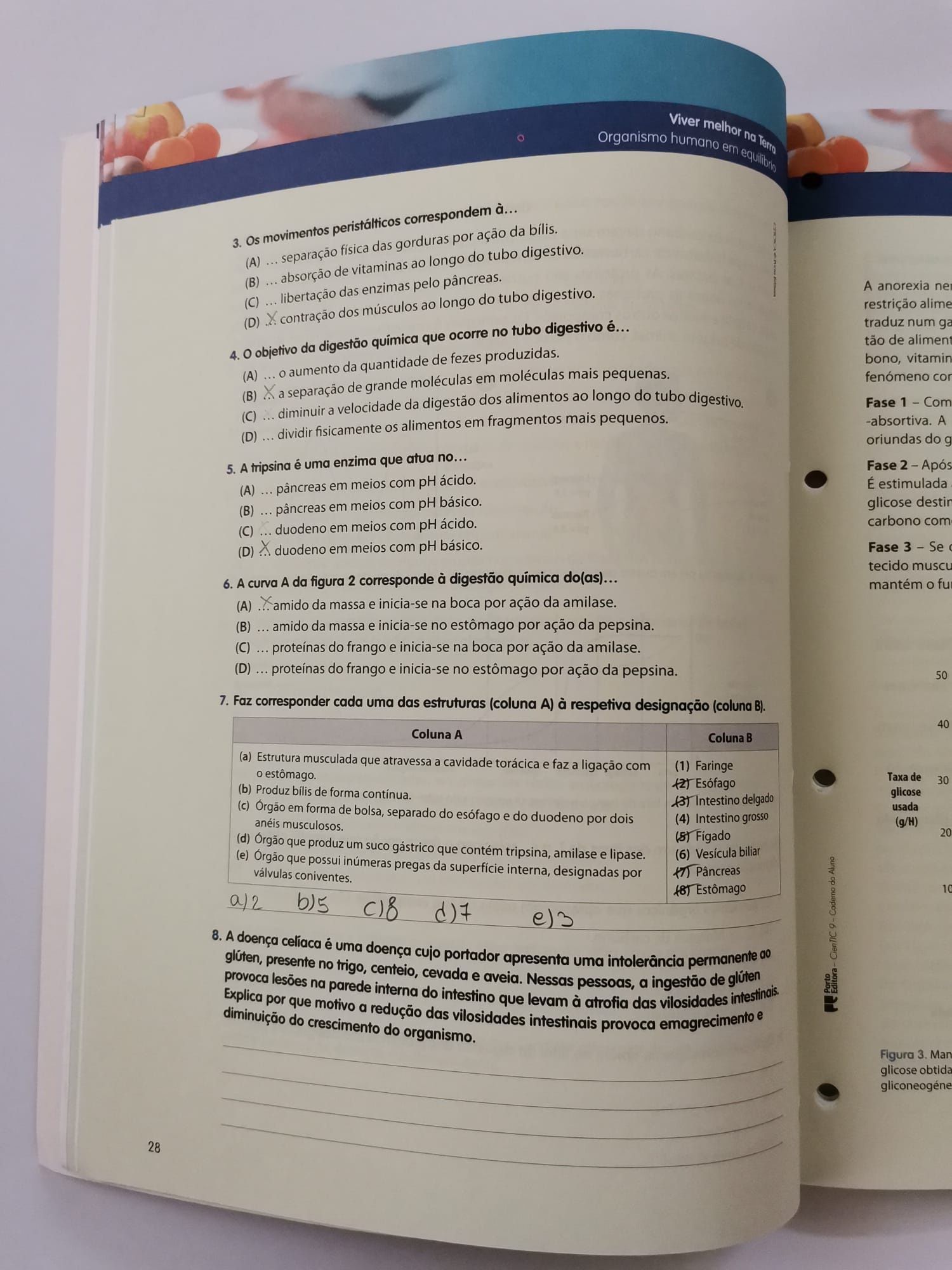 Caderno do aluno Ciências Naturais, Físico-química e Matemática 9.°ano