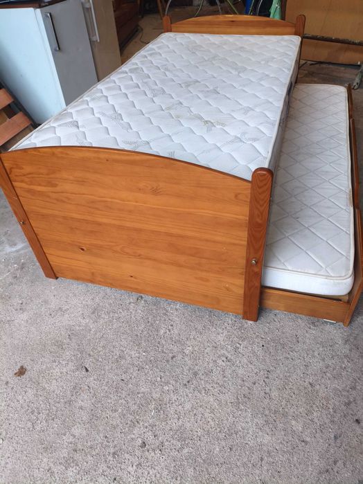 Cama extensível  com colchão