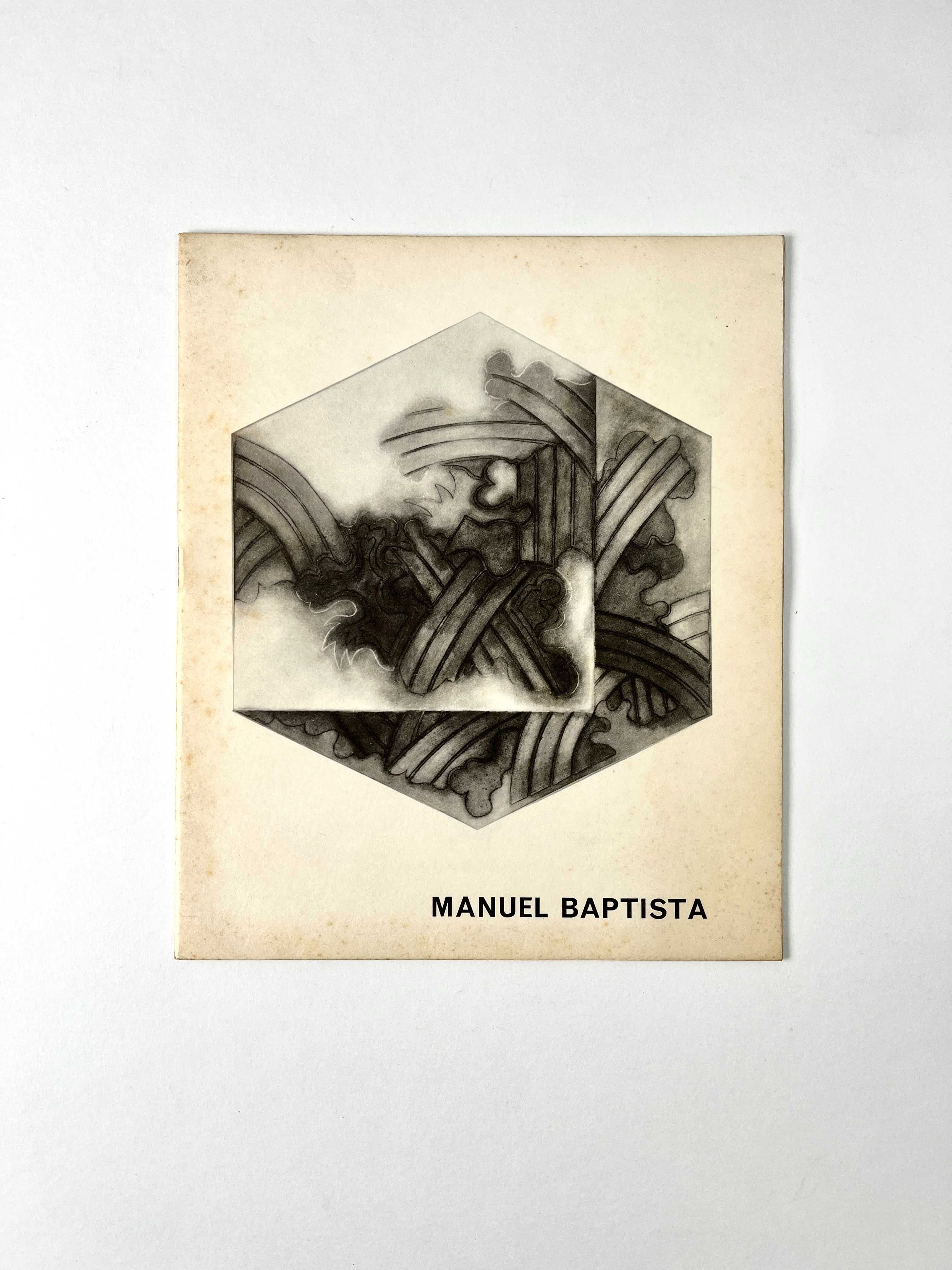 Manuel Baptista na Galeria 111 de 1971 Catálogo de exposição