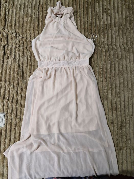 Нежное шифоновое платье