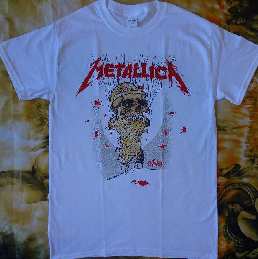 Metallica And Justice For All One Landmine Oryginał T-Shirt Koszulka