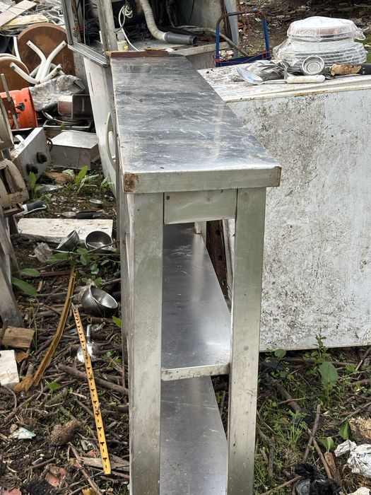 Bancada em inox em otmo estado