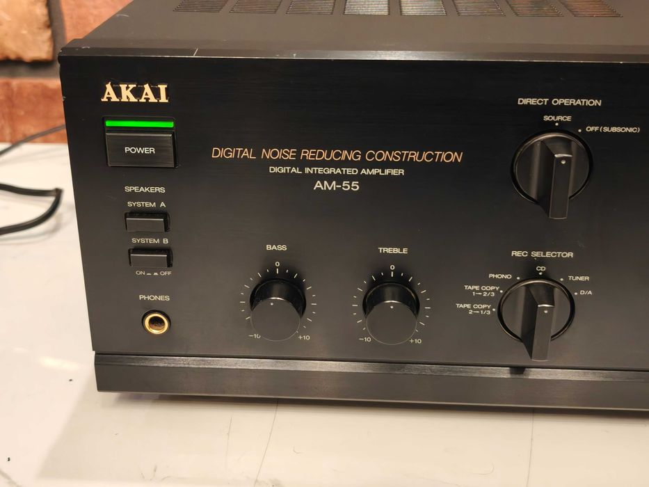 AKAI AM-55 ! Znakomity wzmacniacz z wbudowanym DAC / przetwornikiem