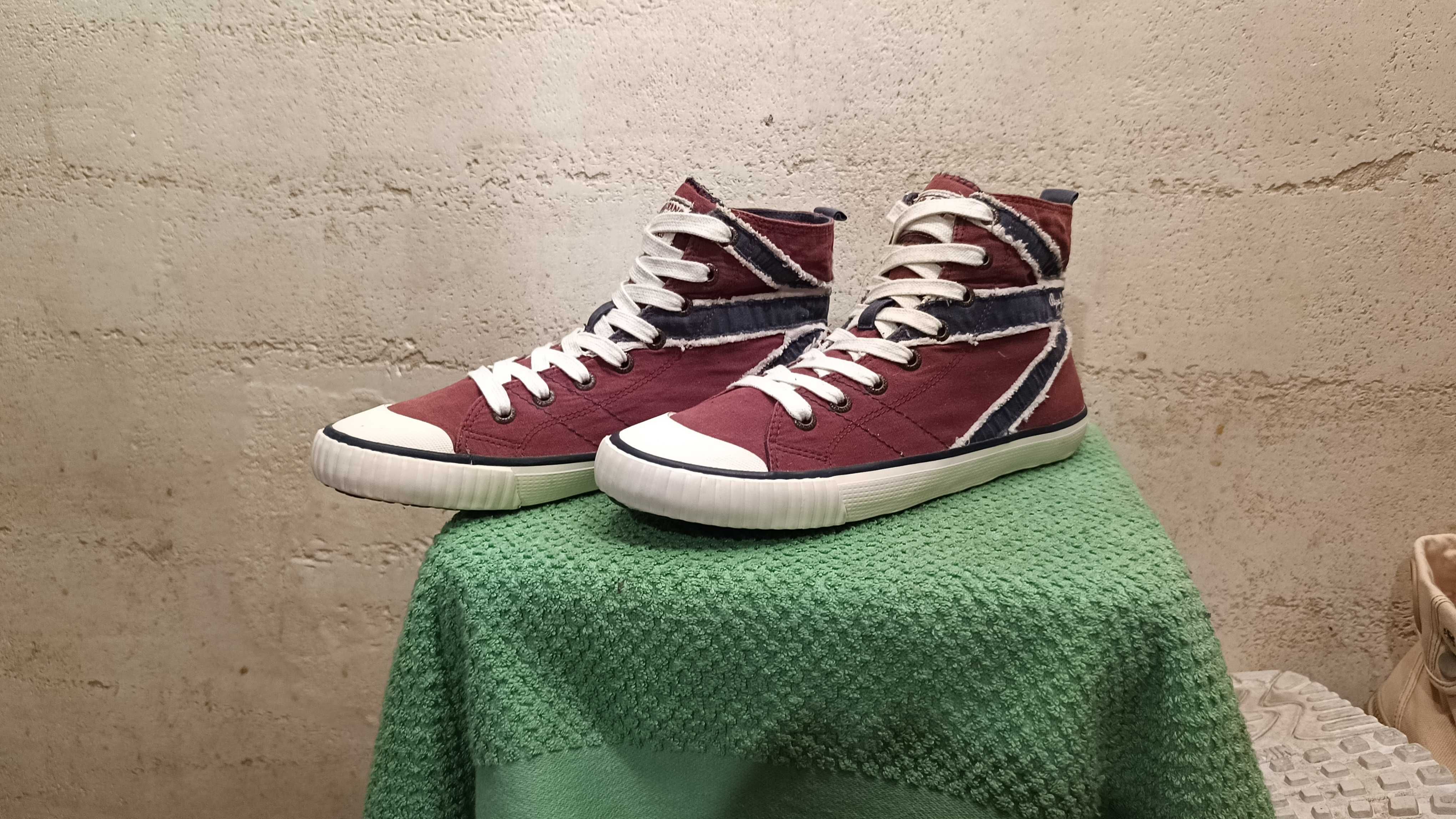 Trampki PEPE JEANS INDSTRY FLAG STITCH r.40 stan bardzo dobry