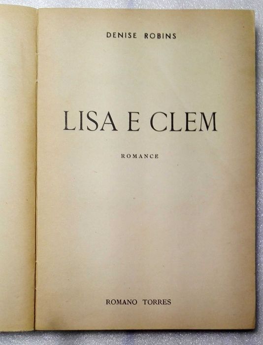 Livro Lisa e Clem