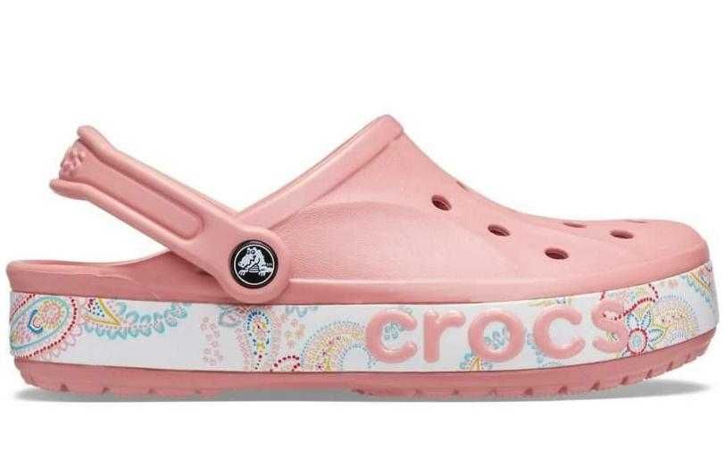 Купить Кроксы Женские  Crocs Bayband Melon/Floral Print 36-41р