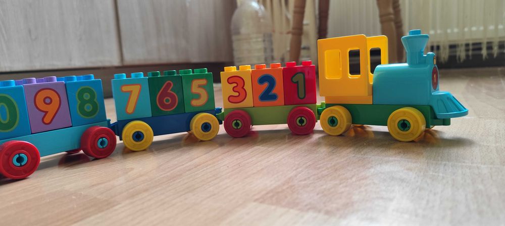 Лего Дупло Потяг з цифрами Lego Duplo