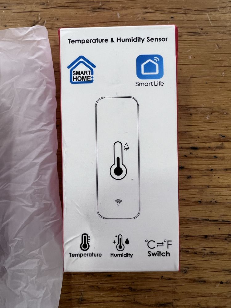 Sensor Inteligente Humidade e Temperatura - NOVO