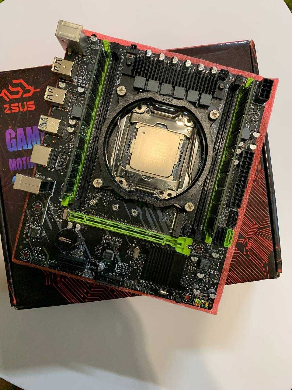 Комплект ZSUS X99 P4|Xeon E5-2650 V4+DDR4 32GB