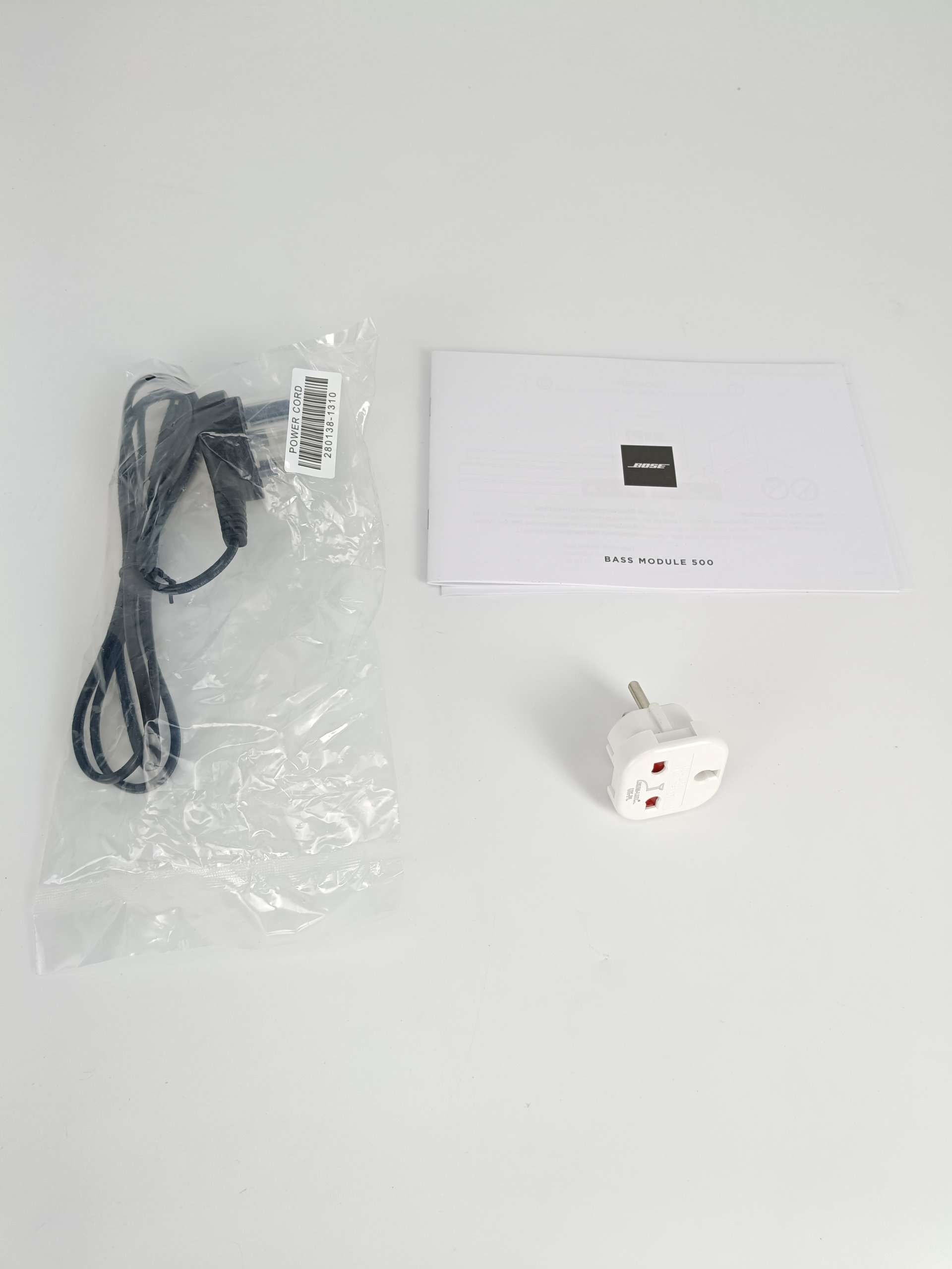 Subwoofer aktywny Głośnik Bose Bass Module 500 czarny