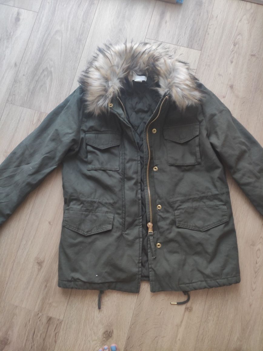 Parka H&M nowa XS