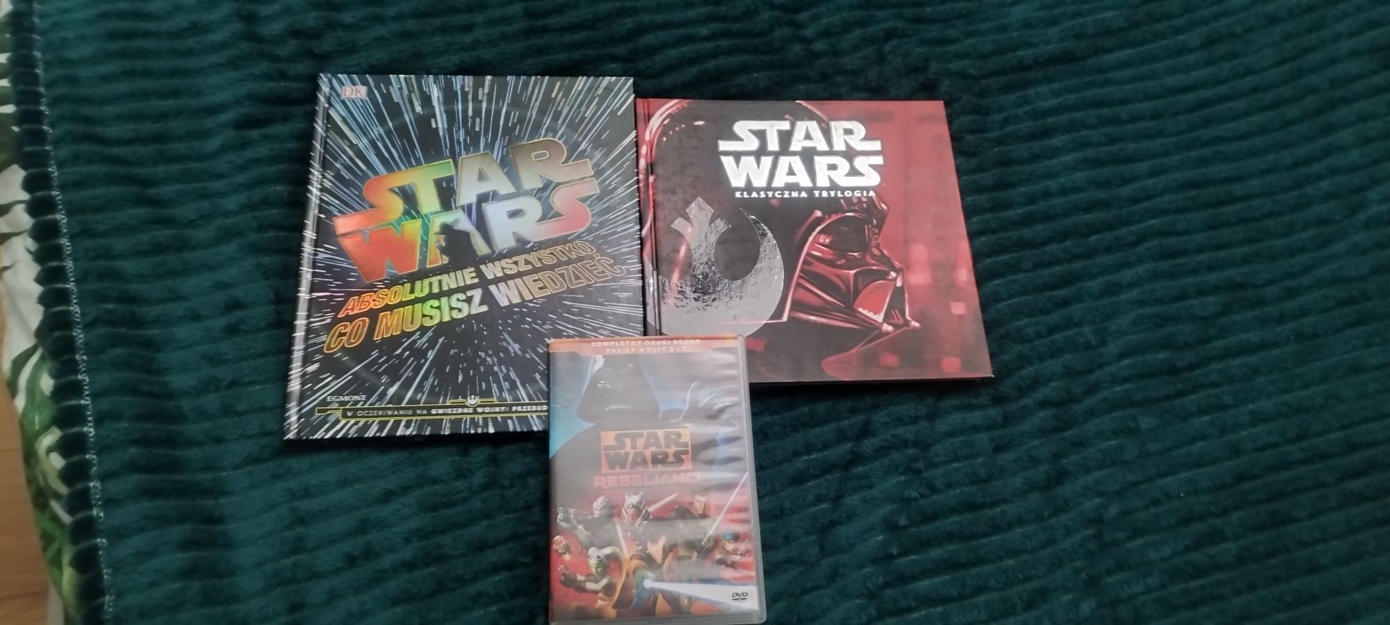 Zestaw star wars dwie książki plus 4 plyty