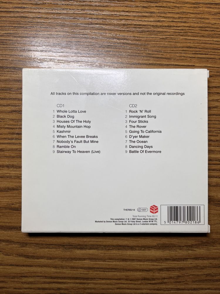 Led Zeppelin 2CD A Tribute to Led Zeppelin unikat