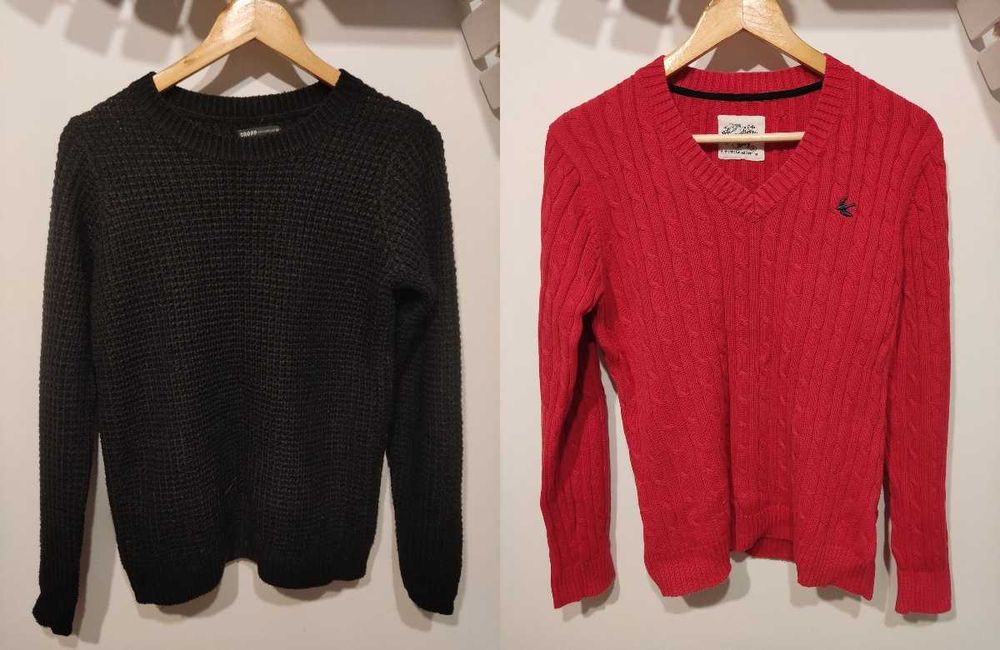 Damskie używane ubrania (11 szt.) S/M/L dobry stan