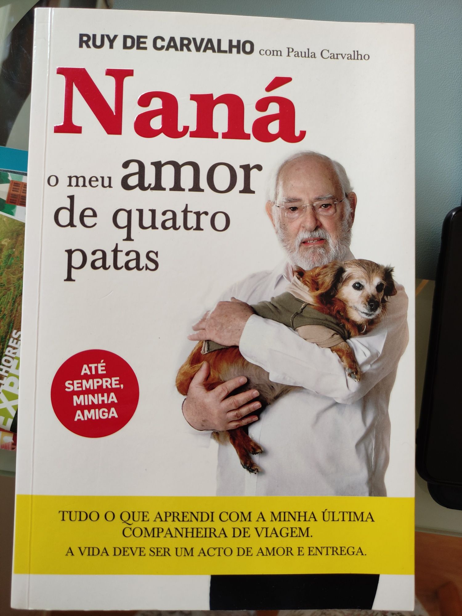 Livro Naná o meu amor de quatro patas